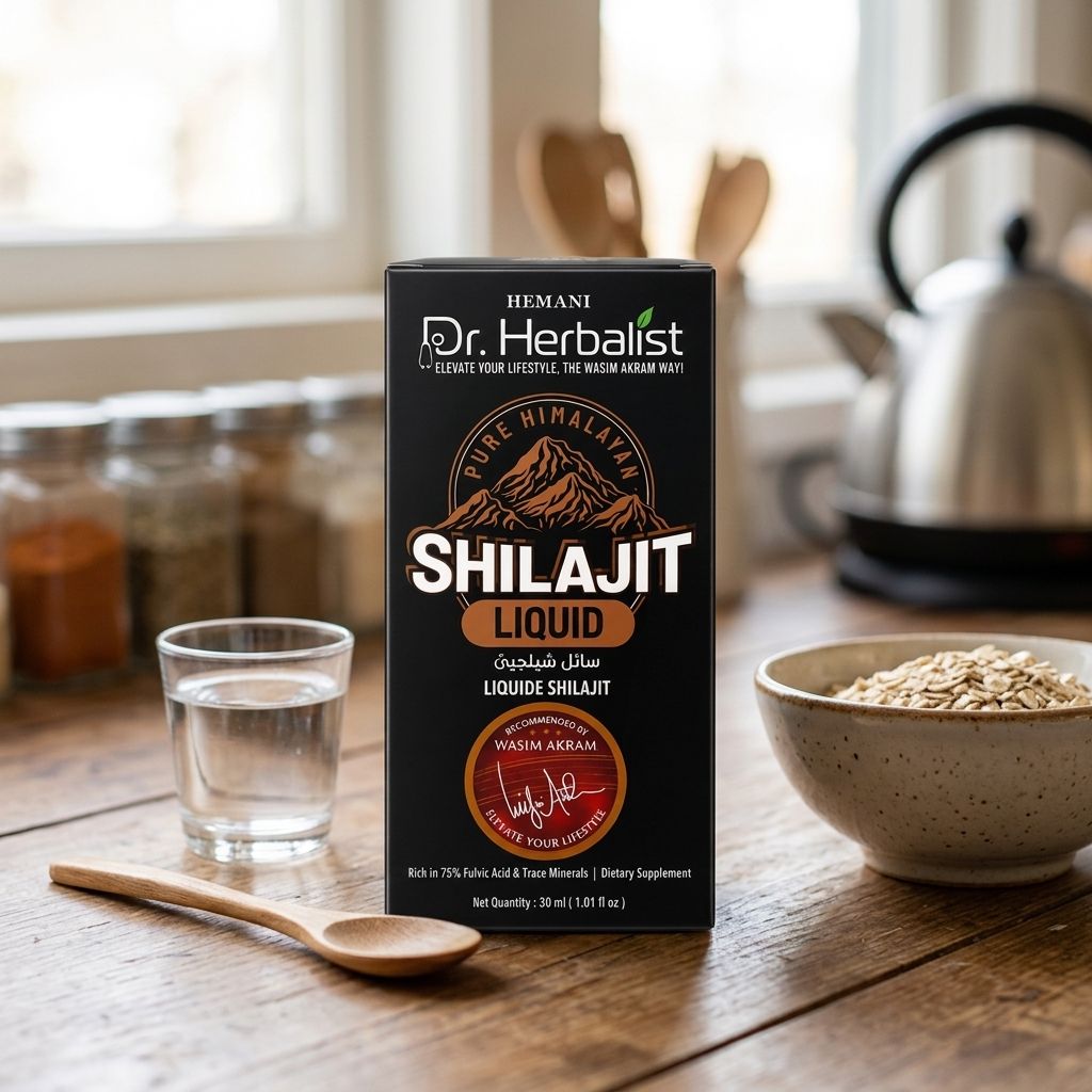 Dr. Herbalist Pure Himalayan Shilajit Liquid Dietary Supplement 30ml