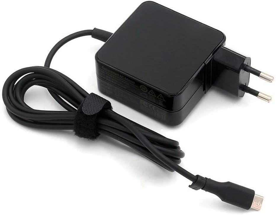 45W USB-C Laptop Charger | Fast Type-C PD Power Adapter for Laptops, Notebooks, Tablets & Smartphones – Black