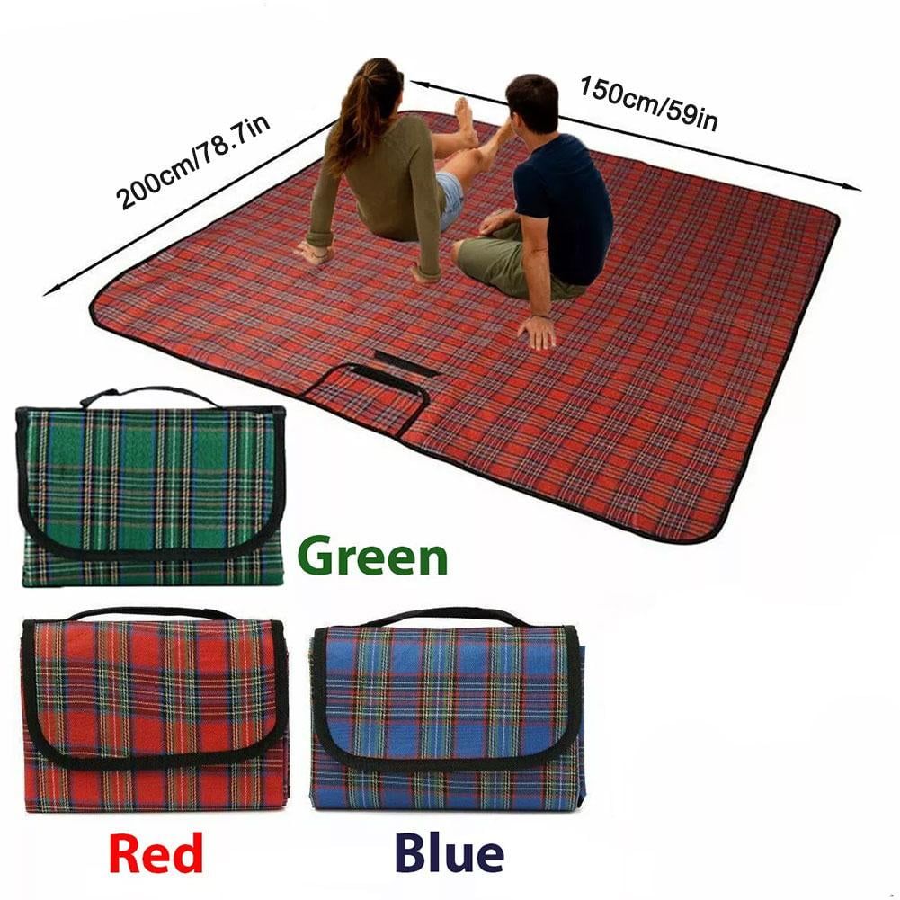 Waterproof Foldable Picnic & Beach Blanket – Portable Outdoor Mat for Camping, Hiking & Travel