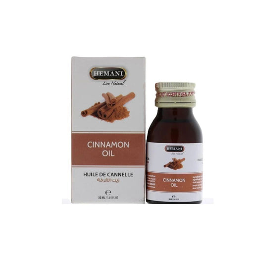 Hemani Cinnamon Essential Oil 30ml | 100% Pure Natural Aromatherapy & Massage Oil