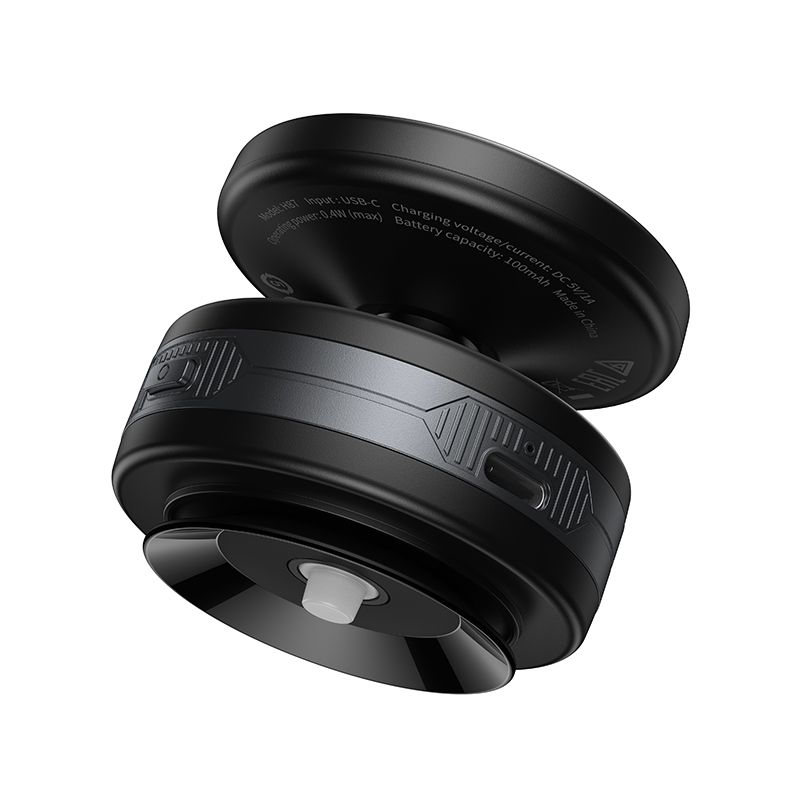HOCO H87 Dragon Electric Vacuum Magnetic Car Phone Holder – 360° Rotating Suction Cup Mount