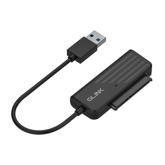 GLINK GL-018 USB 3.0 to SATA Adapter Cable | High-Speed 2.5" & 3.5" SSD/HDD Converter with UASP Support for Windows, Mac & Linux