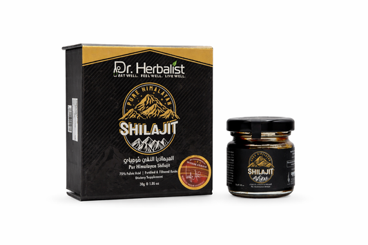 Dr Herbalist Pure Himalayan Shilajit Resin Gel 30g | 75% Fulvic Acid Mineral Supplement