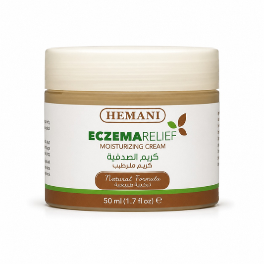 Hemani Eczema Relief Moisturizing Cream 50ml | Natural Hydrating Cream for Dry & Sensitive Skin