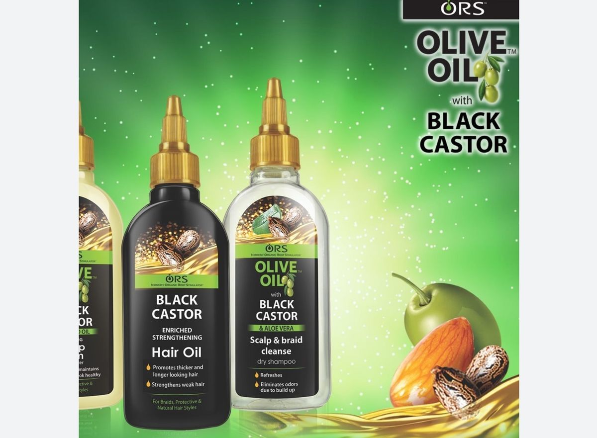 ORS Black Castor Hair Oil 100ml Nourishing Hair & Scalp Treatment