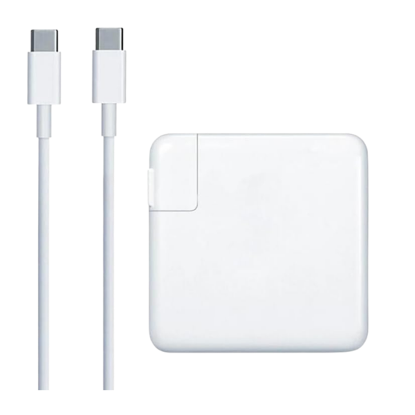 87W USB-C Fast Charger for MacBook Pro & MacBook Air with 2M USB-C Charging Cable | PD Laptop Power Adapter