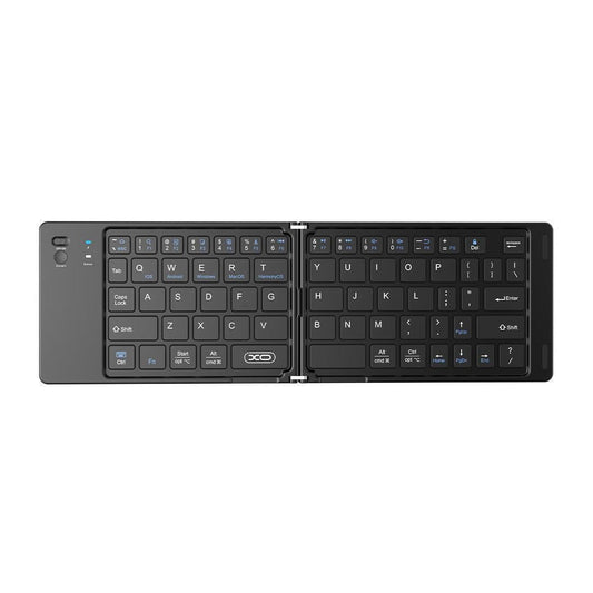 XO KB-11 Wireless Folding Bluetooth Keyboard 66 Keys | Portable Rechargeable Keyboard for iPad, Tablet, Android, iPhone, Windows & Mac