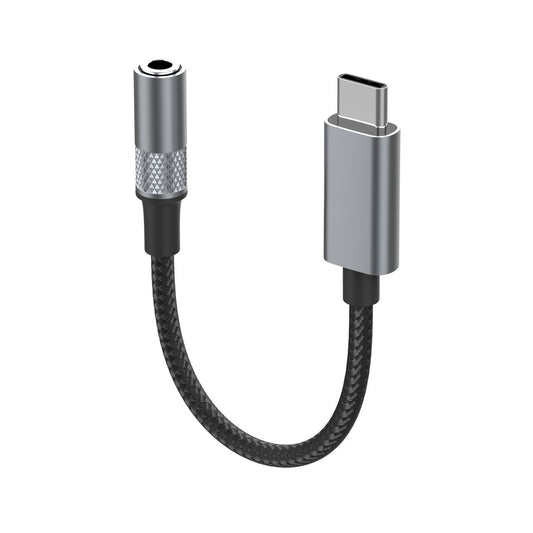 LDNIO USB Type-C to 3.5mm Female Headphone Jack Adapter | Digital Audio Converter Cable | Hi-Fi DAC Audio Adapter
