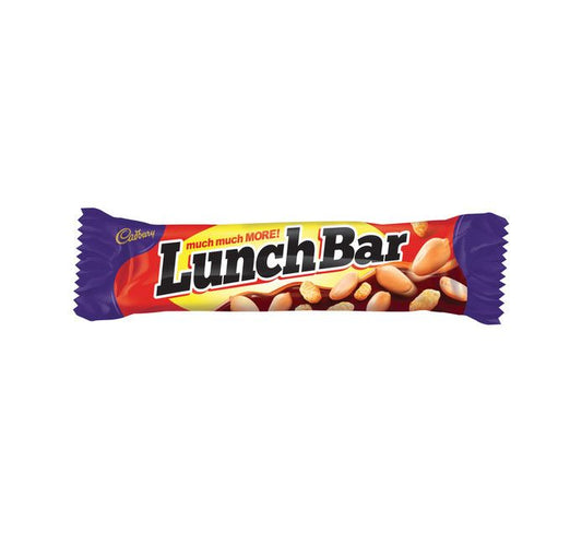 Cadbury Lunch Bar Mini Chocolate Bars 24 x 21g Display Box | Peanut & Caramel
