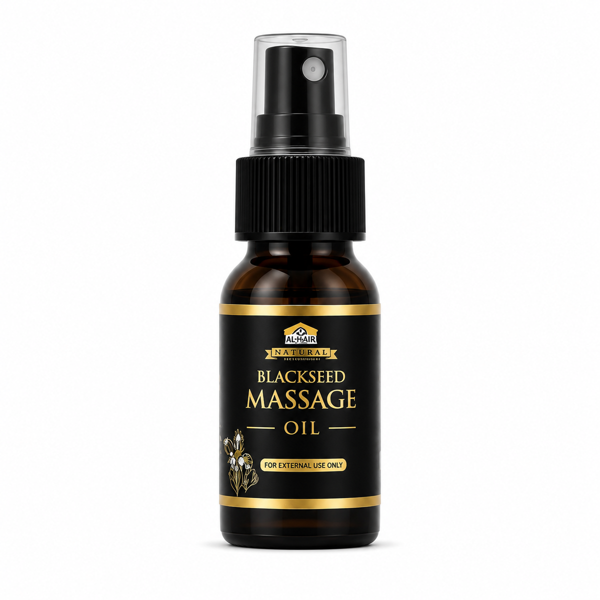Al Khair Kalonji Massage Oil Rapid Action Spray 30ml – 100% Natural Black Seed Body Massage Oil