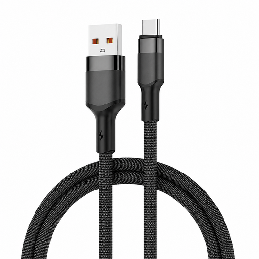 LDNIO LS351Q USB-A to USB-C 120W Fast Charging & Data Cable 1M | Braided Type-C Charging Cable