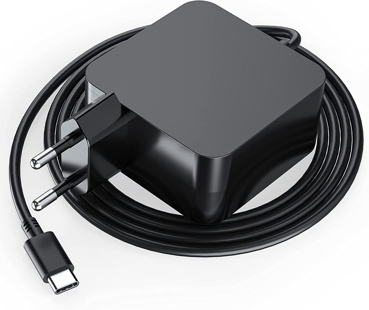 Universal 65W USB-C Laptop Charger | Type-C PD Fast Charging Power Adapter Compatible with Lenovo, Acer, ASUS, Dell, HP, Microsoft Surface & MacBook Air