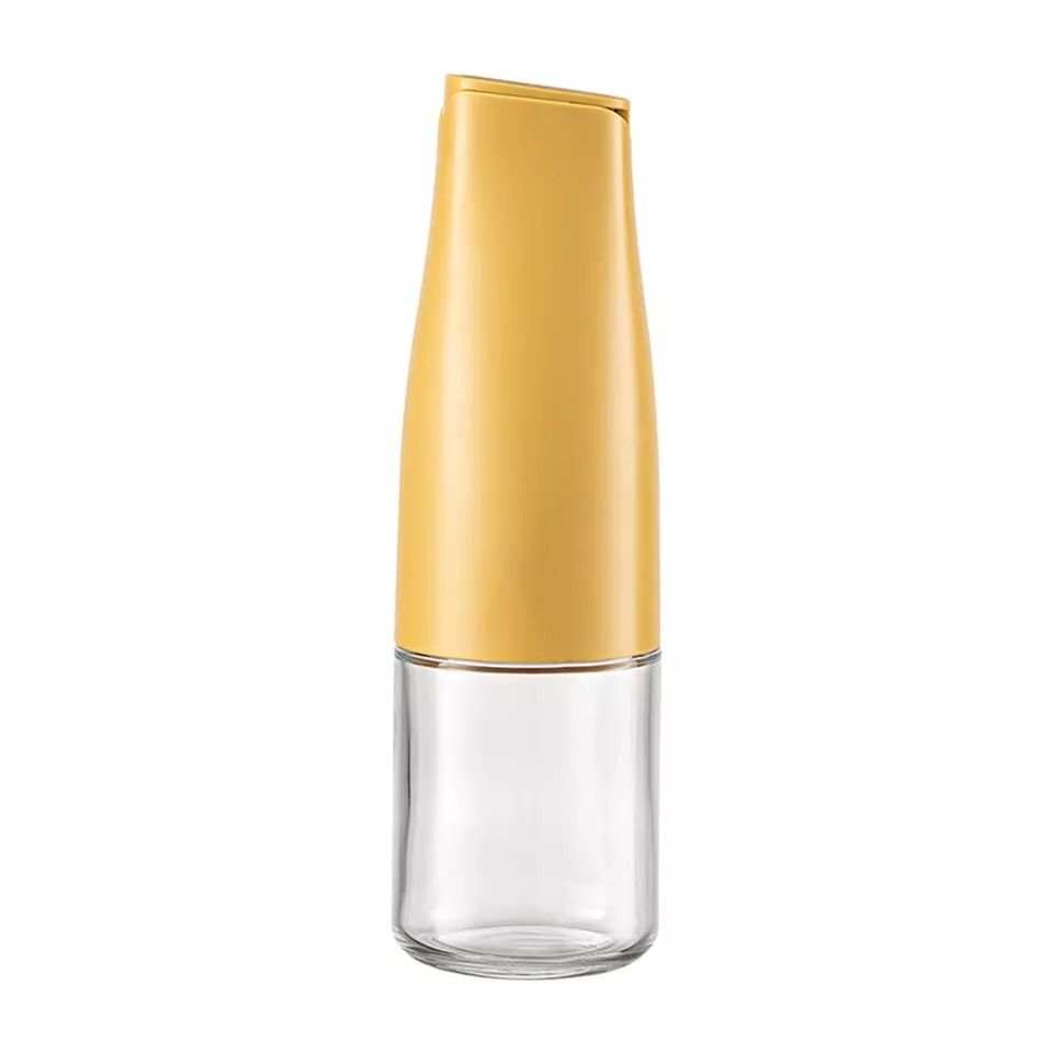 Glass Cooking Oil Dispenser Bottle with Precision Pour Spout | Leakproof Olive Oil & Vinegar Bottle