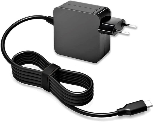 45W USB-C Laptop Charger | Universal Type-C PD Wall Charger 20V 2.25A for Lenovo ThinkPad, Apple MacBook Air & USB-C Laptops