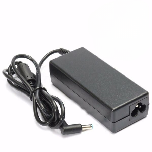 HP Blue Pin Laptop Charger 65W 19.5V 3.33A AC Adapter | 4.5mm × 3.0mm Smart Pin Power Supply for HP Pavilion, ProBook, EliteBook & Envy