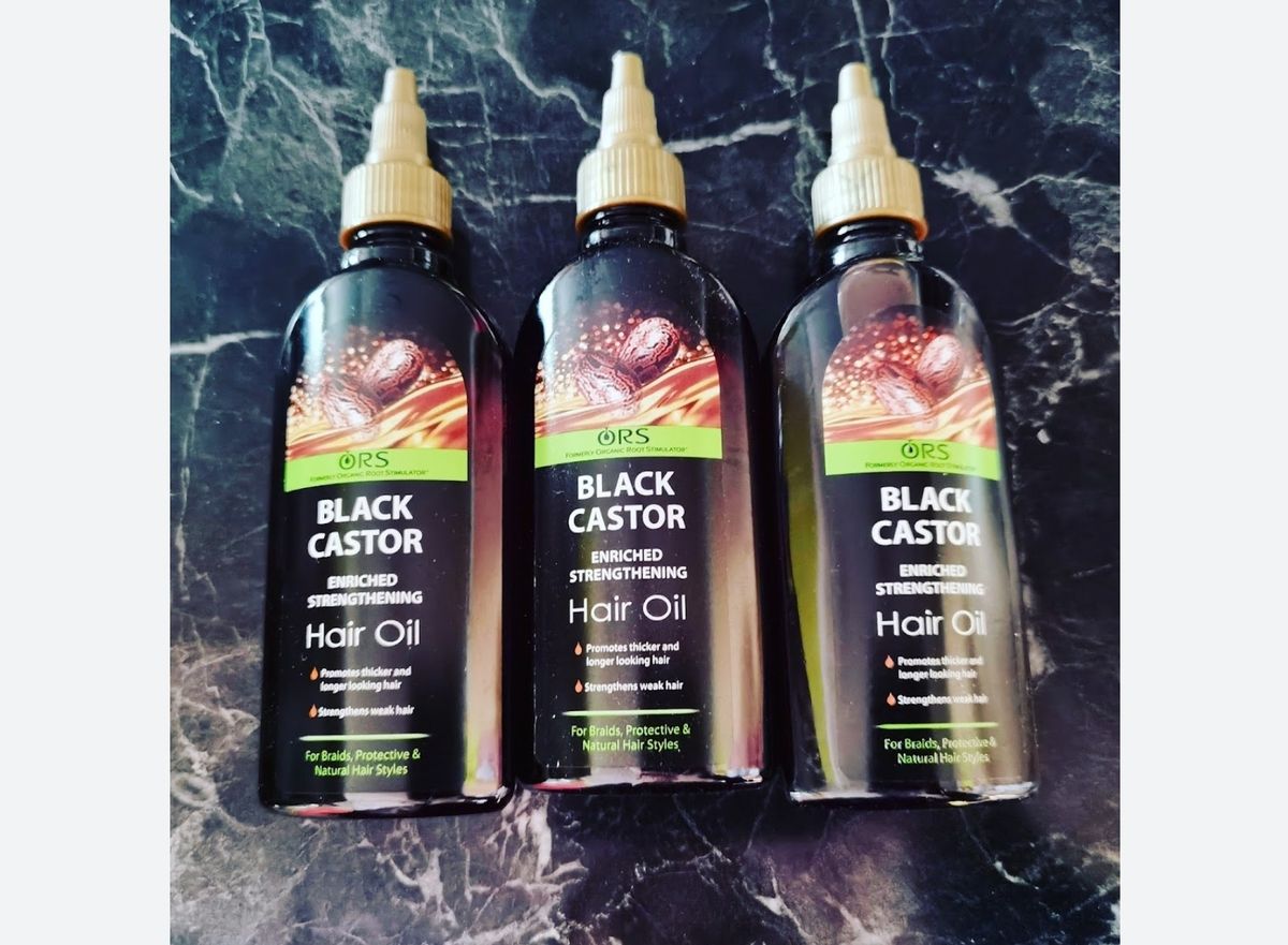 ORS Black Castor Hair Oil 100ml Nourishing Hair & Scalp Treatment