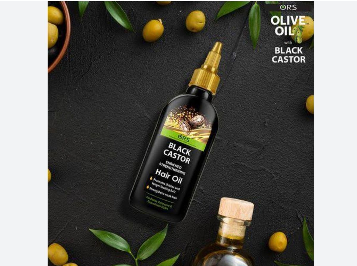 ORS Black Castor Hair Oil 100ml Nourishing Hair & Scalp Treatment