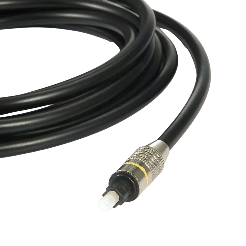 5M Optical Digital Audio Toslink Cable | SPDIF Fiber Optic Audio Cable | Dolby Digital & DTS Surround Sound | Compatible with Smart TV, Soundbar, Home Theater, PS5, Xbox & Blu-ray