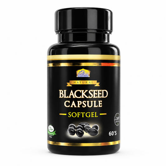 Al Khair Black Seed Oil Softgel Capsules 60 Count | Natural Nigella Sativa Daily Wellness Supplement