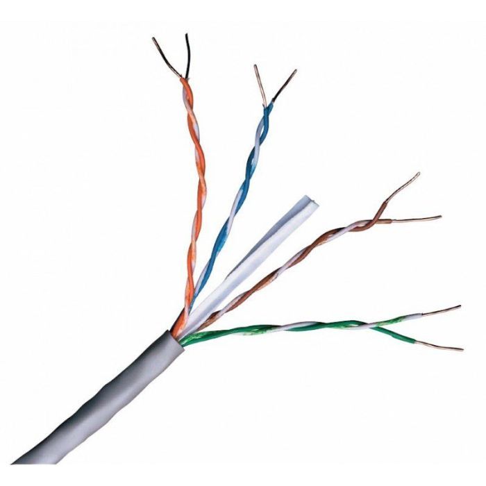 50M CAT6 UTP Ethernet LAN Cable 1Gbps High-Speed Network Internet Patch Cable RJ45 – White