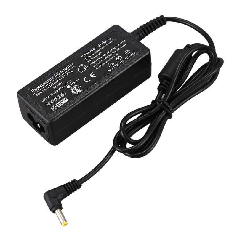 Lenovo Replacement Laptop Charger 45W 20V 2.25A – 4.0×1.7mm DC Pin AC Adapter Power Supply