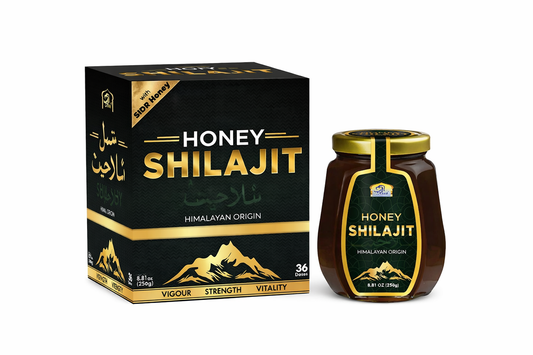 Al Khair Himalayan Honey Shilajit Blend with Sidr Honey 250g – Natural Energy & Daily Wellness Supplement