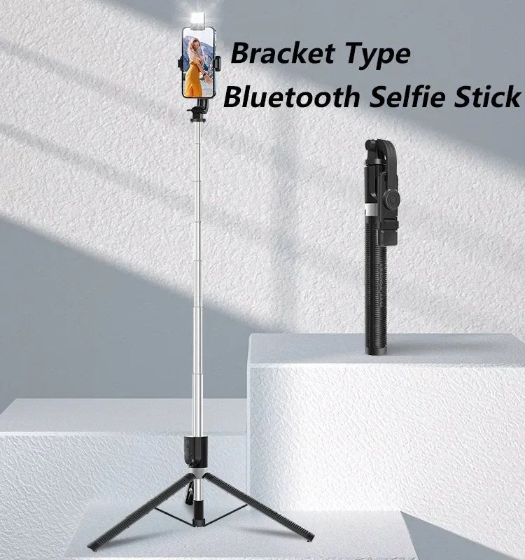 P170S Bluetooth Selfie Stick Tripod with Wireless Remote | Extendable Phone Tripod Stand for iPhone & Android
