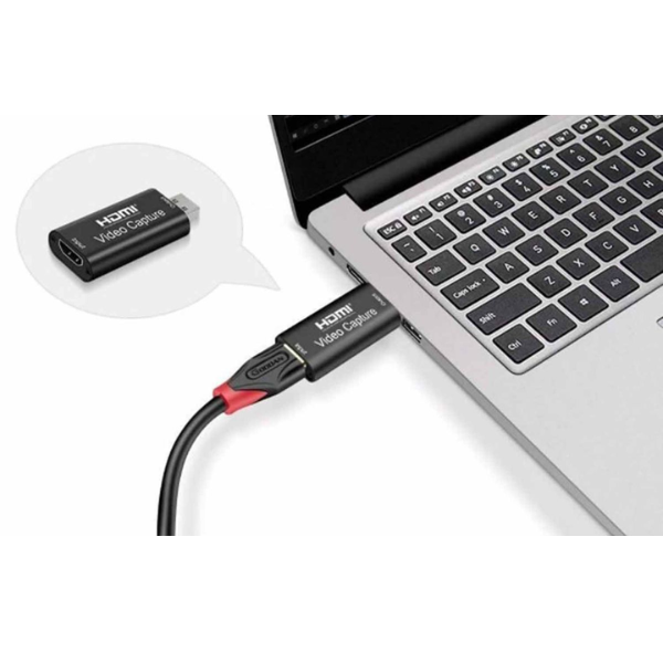 4K HDMI to USB 3.0 Video Capture Card – Plug & Play HDMI Capture Device for Live Streaming & Recording