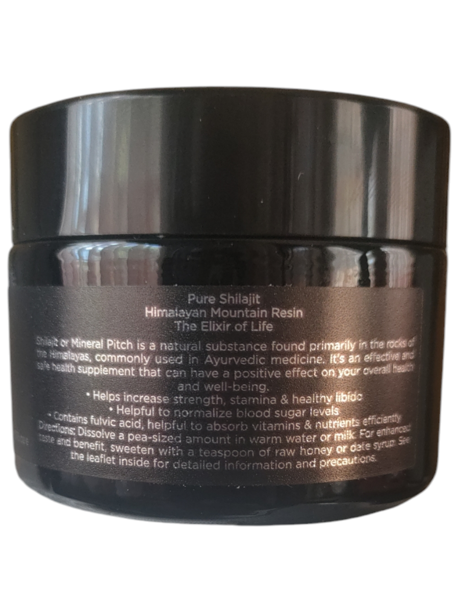 Hemani Pure Himalayan Shilajit Resin 50g (Pack of 3) - Natural Mineral Resin with Fulvic Acid | Premium Himalayan Supplement