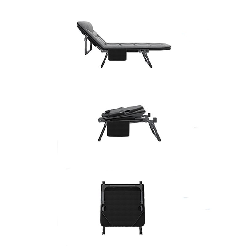 i-FB-002 Folding Camp Bed with Mattress & Pillow | Portable Foldable Sleeping Cot for Camping, Office & Home