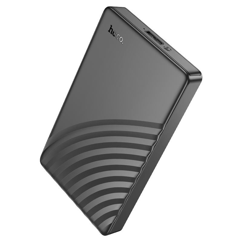 Hoco HB46 2.5-Inch USB 3.0 External Hard Drive Enclosure | SATA HDD/SSD to USB Micro-B Hard Disk Case
