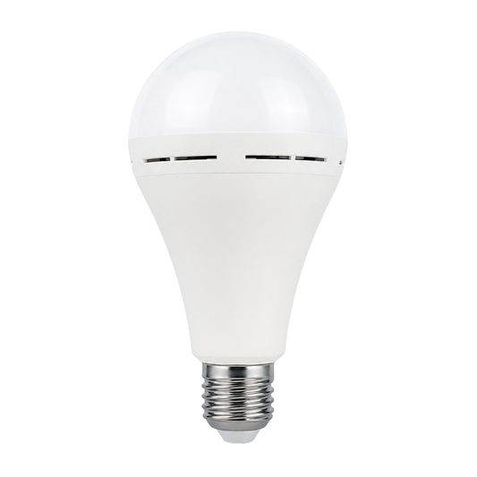 FineBlue 20W Rechargeable LED Emergency Bulb E27 – Battery Backup Load Shedding Light | Cool White | 1 Pack