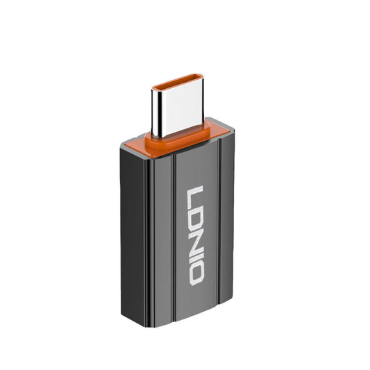 LDNIO LC140 USB-C Male to USB-A Female OTG Adapter | USB 3.0 High-Speed 5Gbps Data Transfer & Fast Charging | Type-C to USB Converter for Android, Laptop, MacBook & Tablet