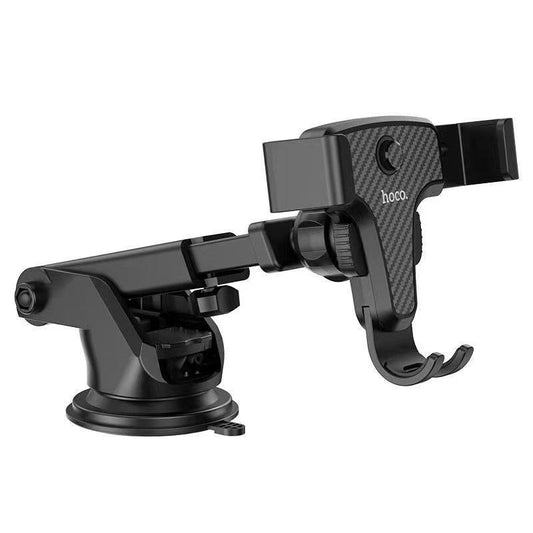 HOCO DCA7 Dashboard & Windshield Car Phone Holder with Suction Cup | 360° Adjustable Mobile Mount