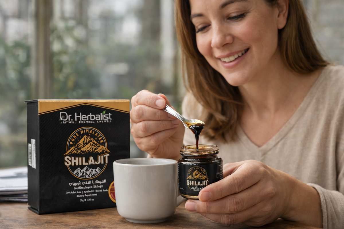 Dr Herbalist Pure Himalayan Shilajit Resin Gel 30g | 75% Fulvic Acid Mineral Supplement