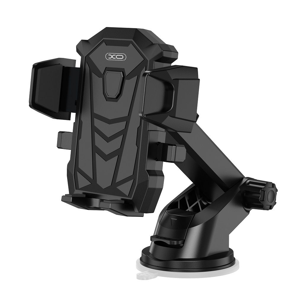 XO C76 Car Phone Holder – Strong Suction Mount, Adjustable 360° Mobile Phone Stand