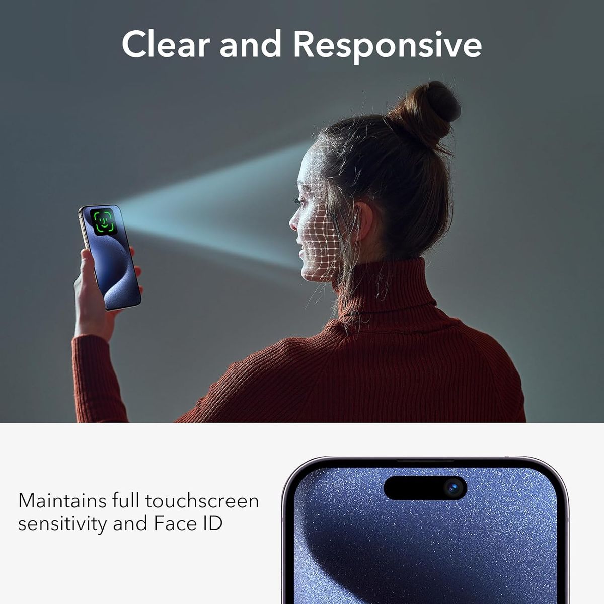 Professional Privacy Tempered Glass Screen Protector for iPhone 13 Pro Max | 9H Anti-Spy Full Coverage Glass