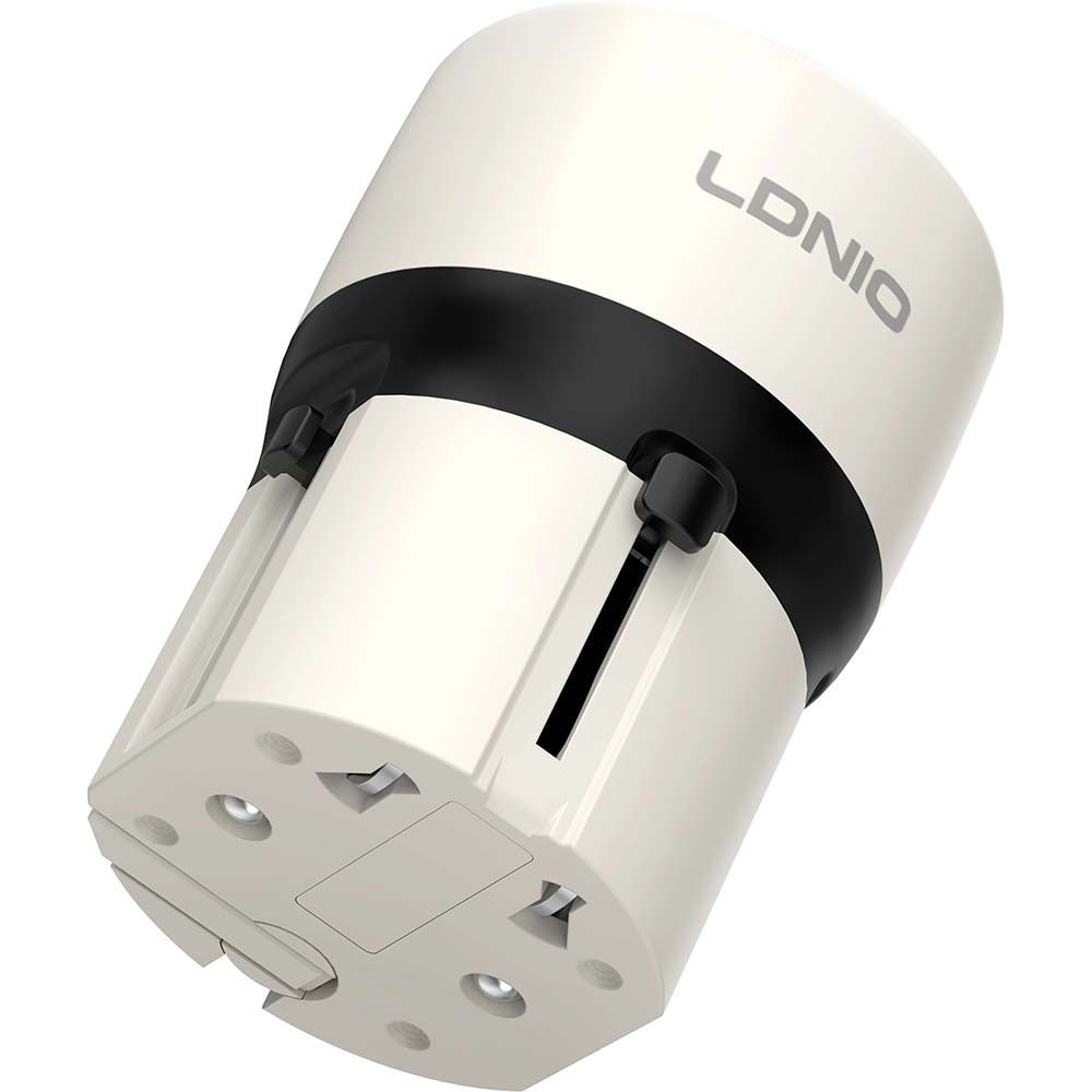 LDNIO Q2319 30W Universal Fast Charger with USB-C to Lightning Cable (1M) | USB-C PD & USB-A Travel Adapter