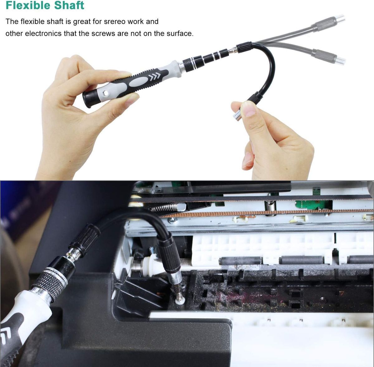 115-Piece Magnetic Precision Screwdriver Bit Set & Repair Tool Kit – Multipurpose Hand Tool Set for Electronics, Mobile, Laptop & Home Repairs